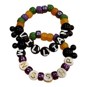 Disney Halloween Party Bracelets Mickey’s not so scary Halllween Party!